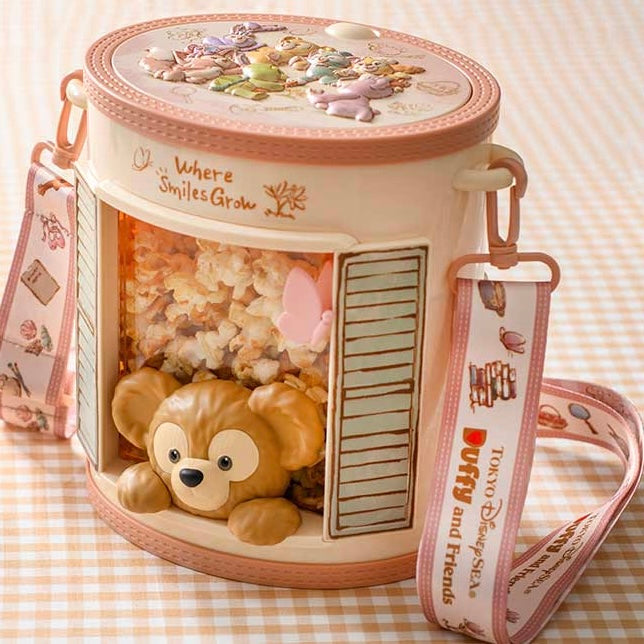 Disney迪士尼|东迪2024夏日剧场系列Duffy达菲浮雕爆米花桶