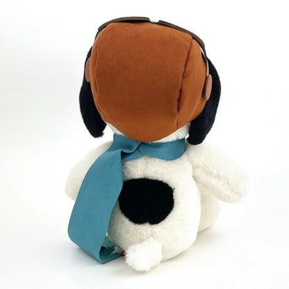 Snoopy史努比｜毛茸茸飞行员史努比公仔/玩偶｜约23cm×23cm×28cm