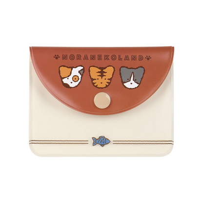 Sanrio｜Cat Club Sticker &amp; Case Set｜10.9 x 8.2 x 1cm approx.