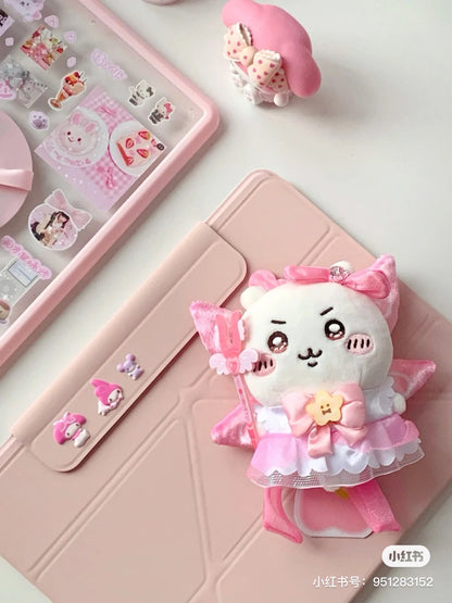 【限购1】Chiikawa 吉伊卡哇｜Mascot Holder -Super Magical Chiikawa Power Up二代超魔法少女/小魔仙限定毛绒玩偶挂件/包挂｜約H180×W145×D70mm