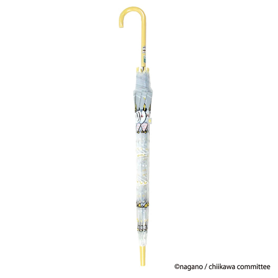 Chiikawa 吉伊卡哇｜角色可爱图案长柄透明伞｜伞骨58cm