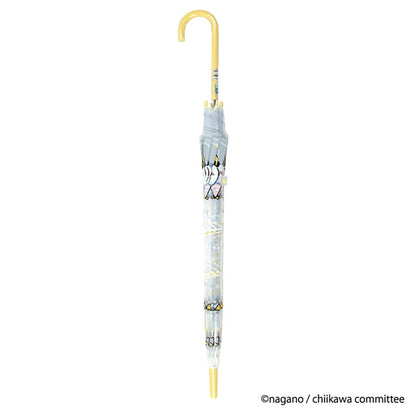 Chiikawa 吉伊卡哇｜角色可爱图案长柄透明伞｜伞骨58cm