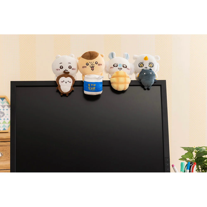 chiikawa｜Hook-and-loop Watching from Your Desktop Cookie Plush Dolls/Plush Toy｜140×110×80mm approx.