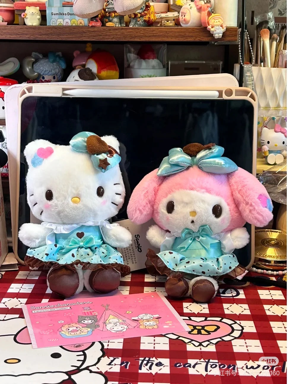 Sanrio｜mint chocolate Mascot Holder /Plush Keychain