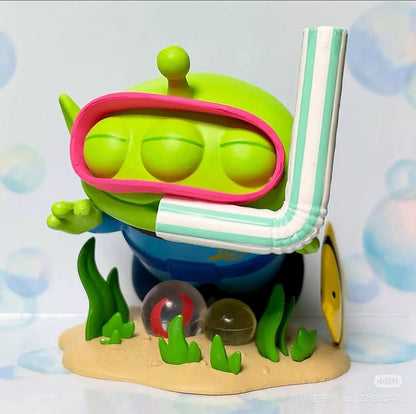 Disney｜Little Green Men/Alien Mascot Summer Figure｜H5 x W 4.5 x D4 (cm) approx.