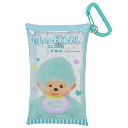 Monchhichi｜Colors Clear Multi Case with Carabiner｜65×115mm approx.