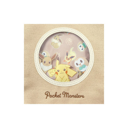 Pikachu皮卡丘｜PK Pokemon系列帆布包/托特包/包上有精灵球/内部防水夹层又美又精致｜25 x 25 x 12 cm