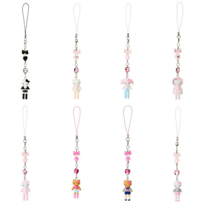 Hello Kitty｜Closet Collection Gal Style Phone Charm ｜2×1.2×4cm approx.