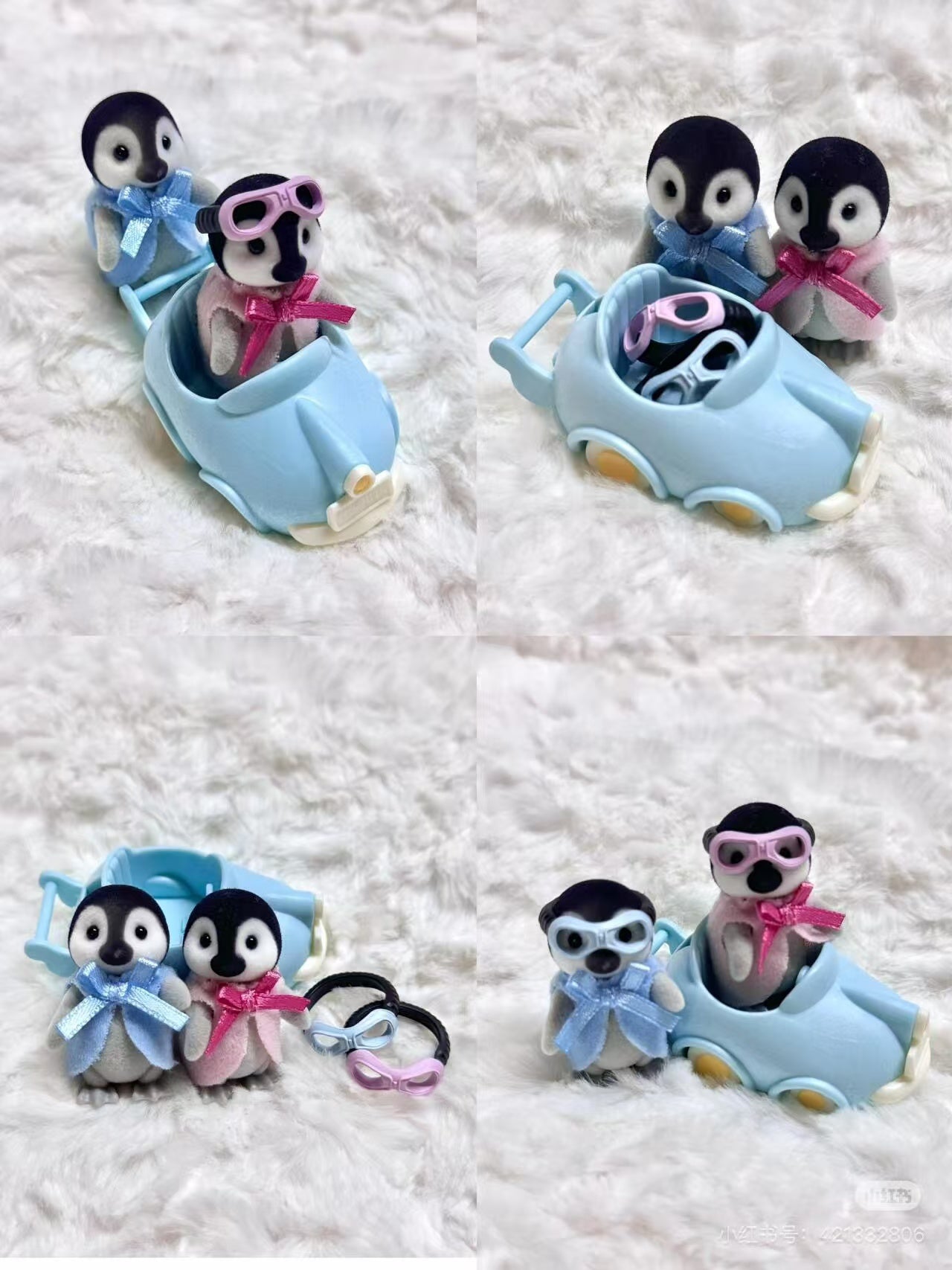 SylvanianFamilies｜Penguin Babies Ride &
