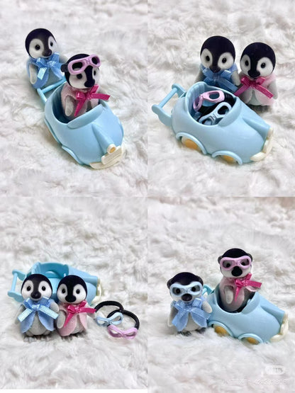 SylvanianFamilies｜Penguin Babies Ride &