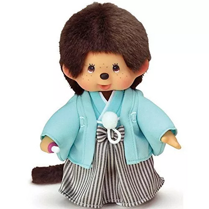Monchhichi｜Kimono Hakama Boy Plush Dolls/Plush Toy｜H20 x W15 x D6cm approx.