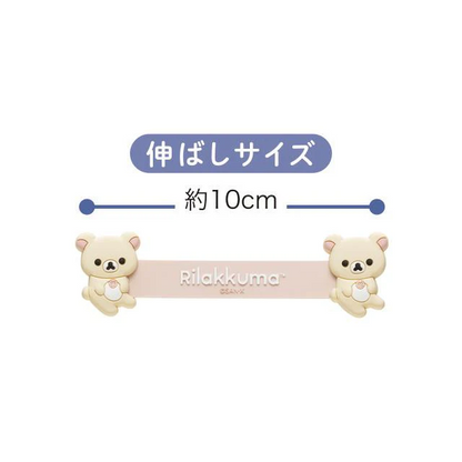 Rilakkuma轻松熊｜轻松熊数据线收纳扎带｜全长约10cm