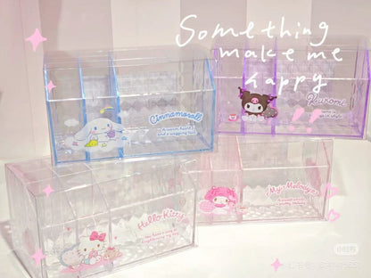 Sanrio｜Relaxing Cosmetic Desk Organize｜17×9.3×10cm approx.
