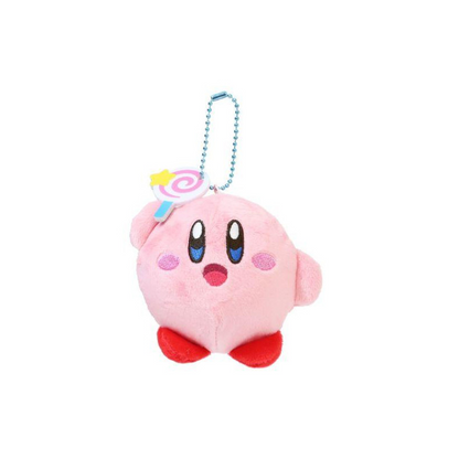 Kirby｜Nukuizu Mascot Holder /Plush Keychain｜H11cm x W9-10cm x D8cm approx.