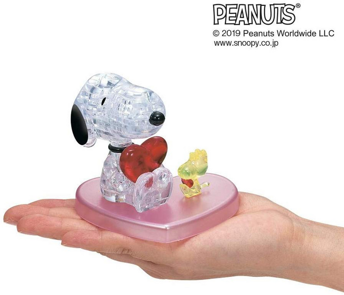 Snoopy｜Beverly Crystal 3D Puzzle ｜ 95×175×48mm approx.