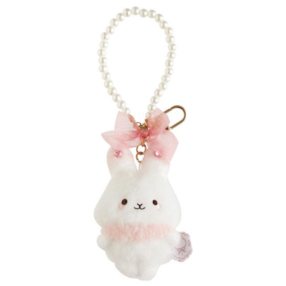 SANX｜Sugar Cocomoo Tulle Mascot Holder /Plush Keychain｜H75 x W60 x D25mm approx.