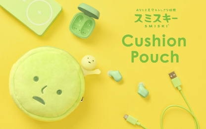 SMISKI ｜face Cushion Pouch｜W120 x H173 x D40 mm