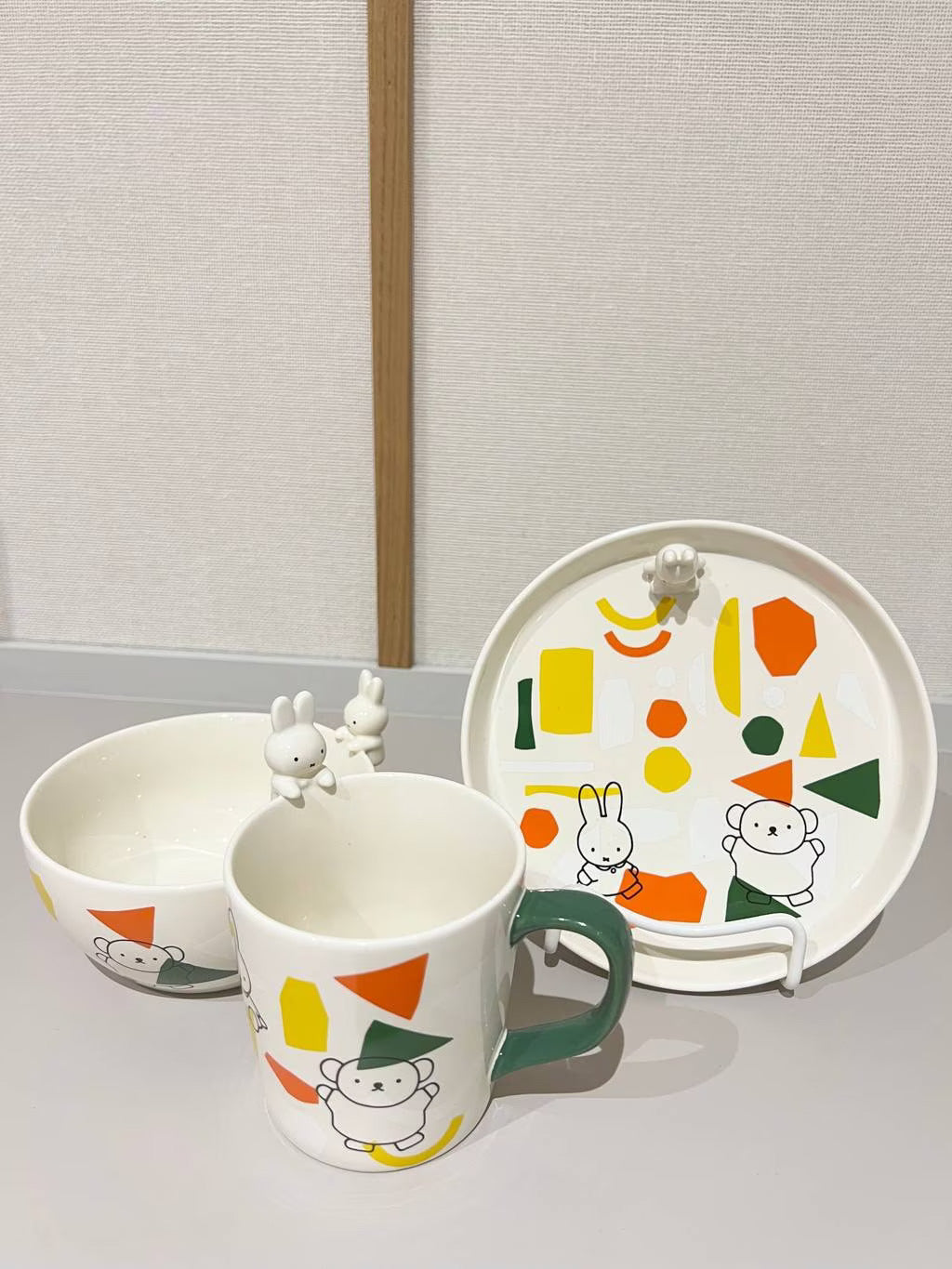 Miffy｜Tableware 3D Plate｜18cm approx.