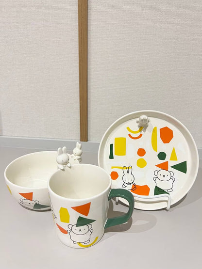 Miffy｜Tableware 3D Plate｜18cm approx.
