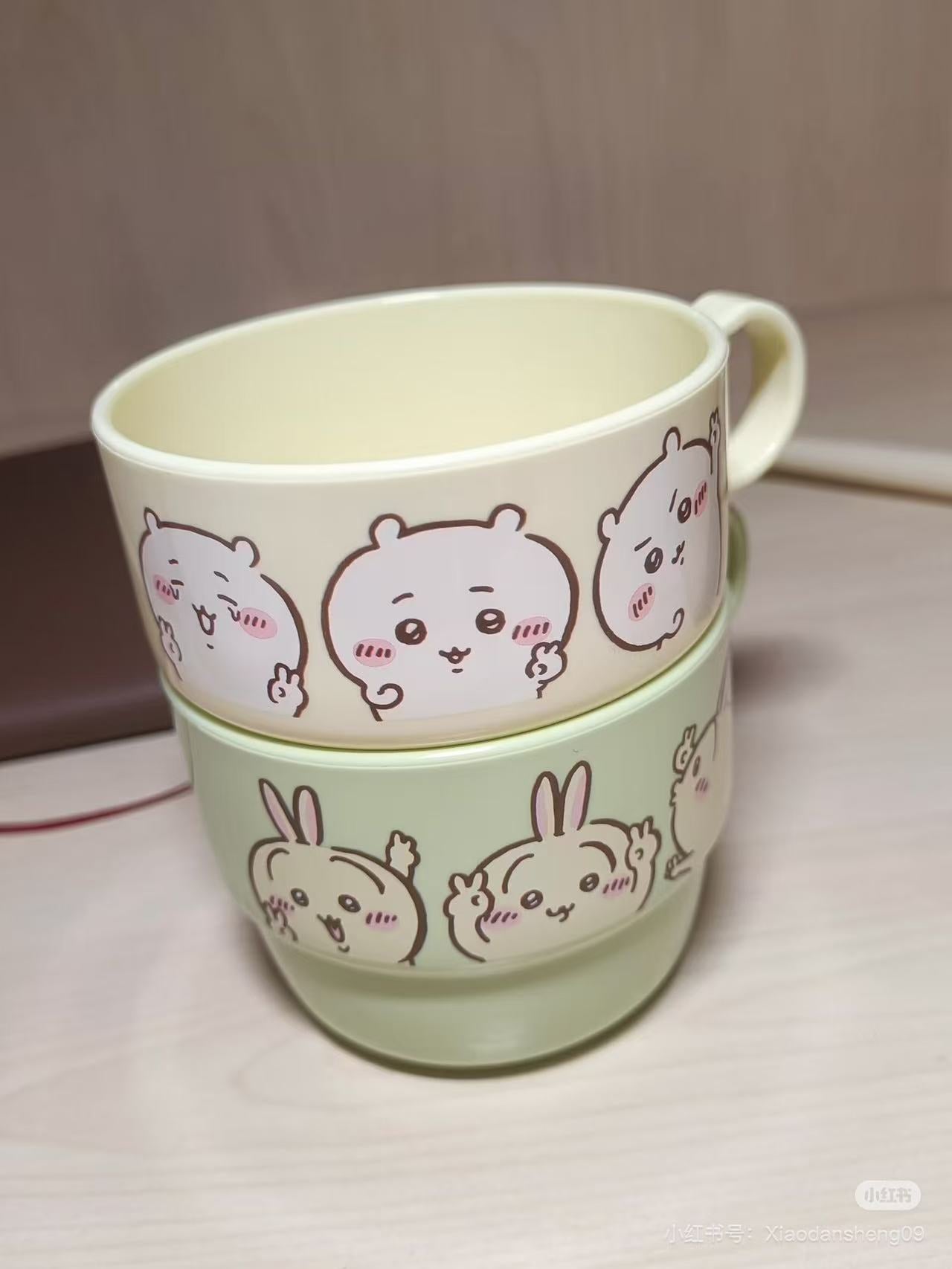 chiikawa｜ Cup Set of 3｜ H62×W103×D80mm approx.