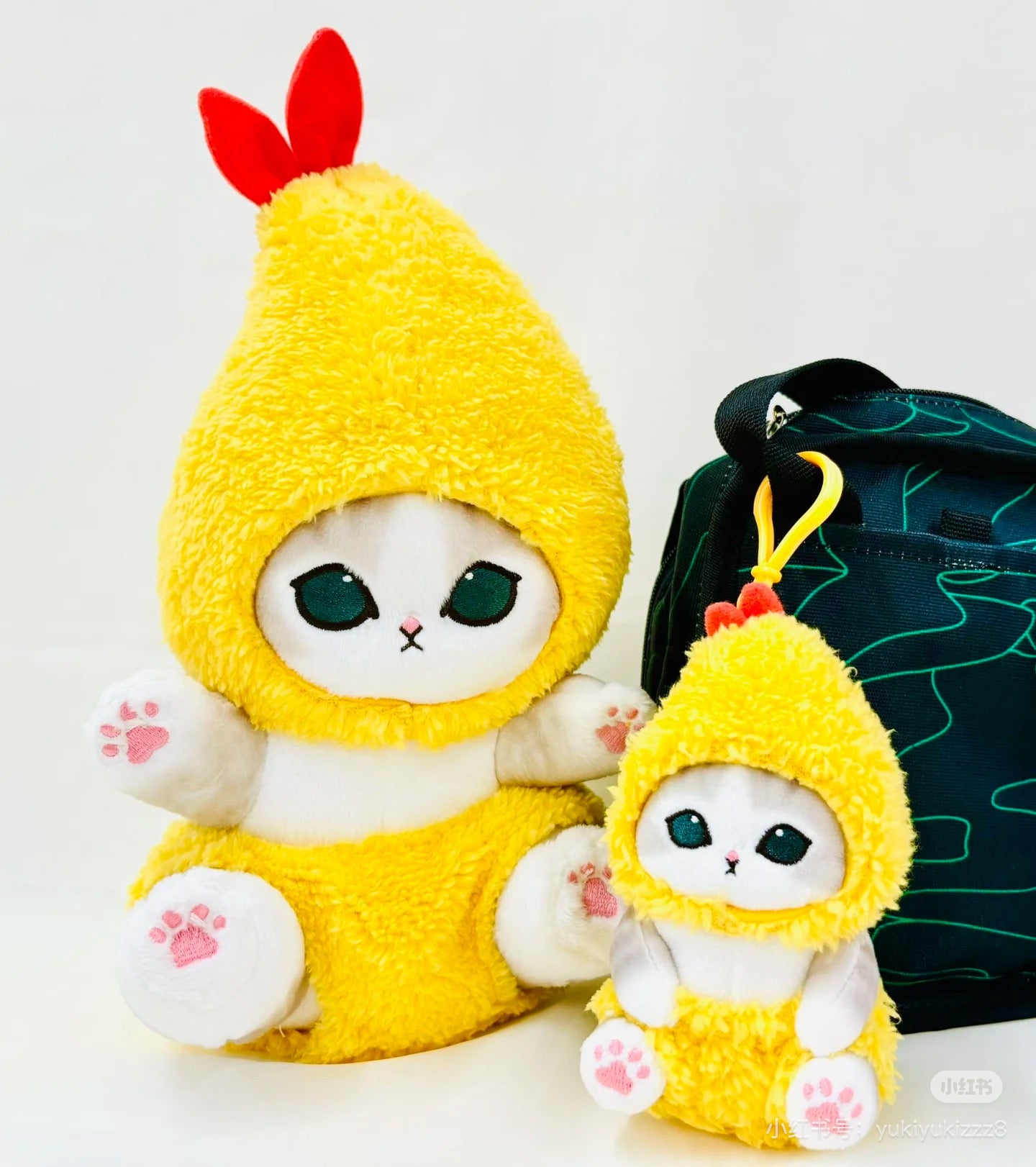 Mofusand｜Fried Shrimp Mascot Holder /Plush Keychain｜140×70×90mm approx.
