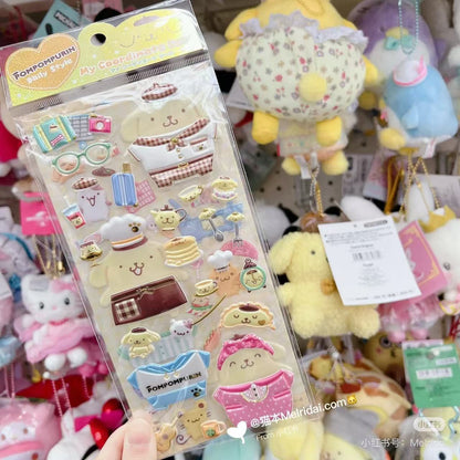 Sanrio｜Dress Up Playing Sticker｜95×195mm approx.