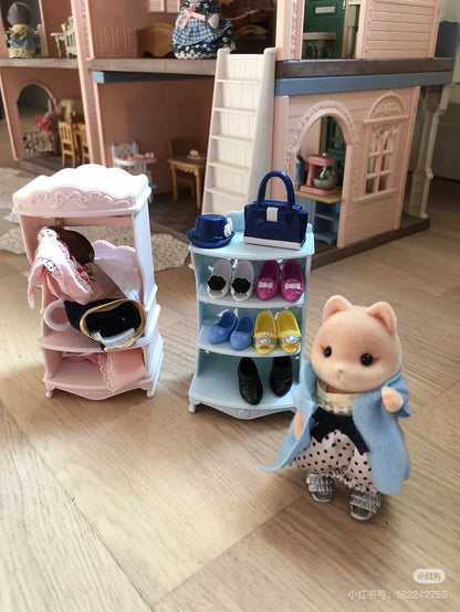 SylvanianFamilies｜Fashion Play Set Shoe Shop Collection-Caramel Dog-5541