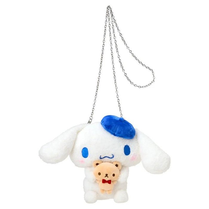 Sanrio｜Cinnamoroll Plush Toy Shoulder Bag｜34 x 11 x 22cm approx.