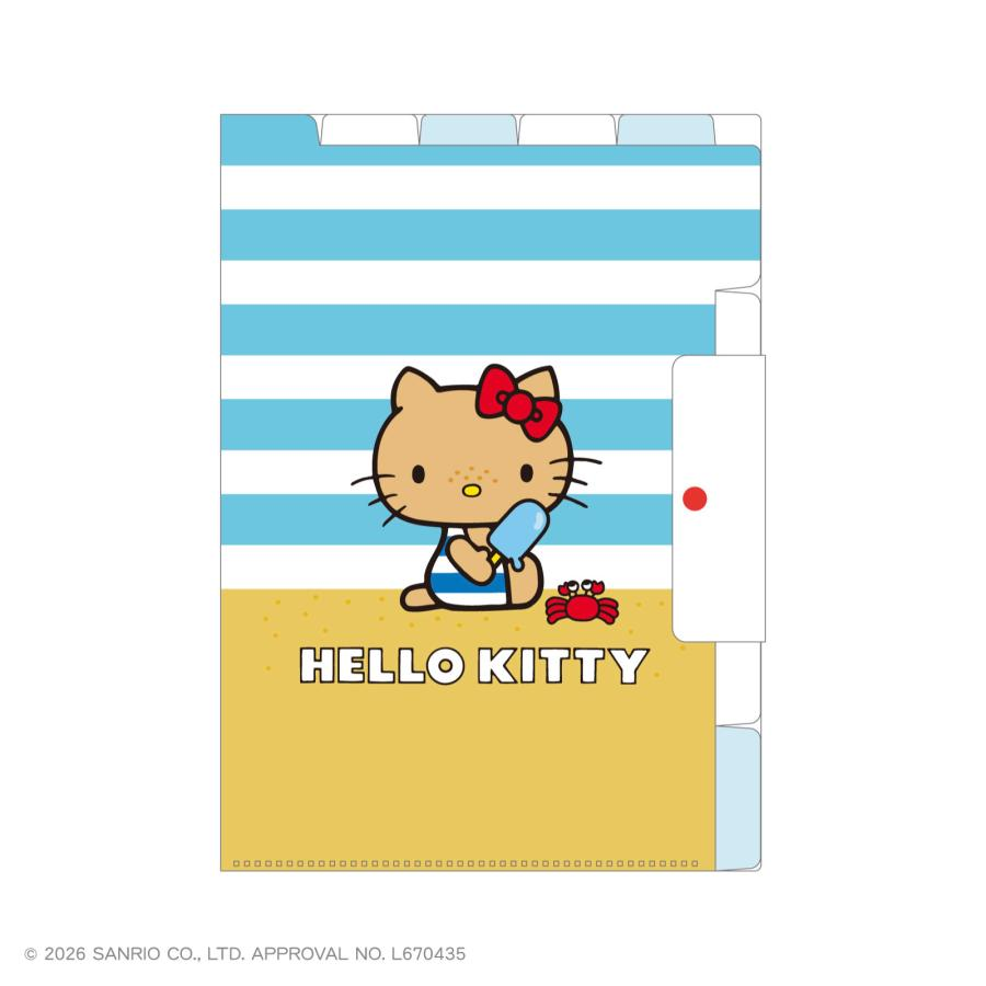 Sanrio｜Sunburned Hello Kitty File｜31.5cm x 22.5cm approx.