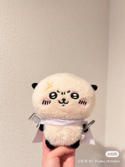 Chiikawa 吉伊卡哇｜毛茸茸獭师/师傅玩偶/公仔｜约H150×W140×D100mm
