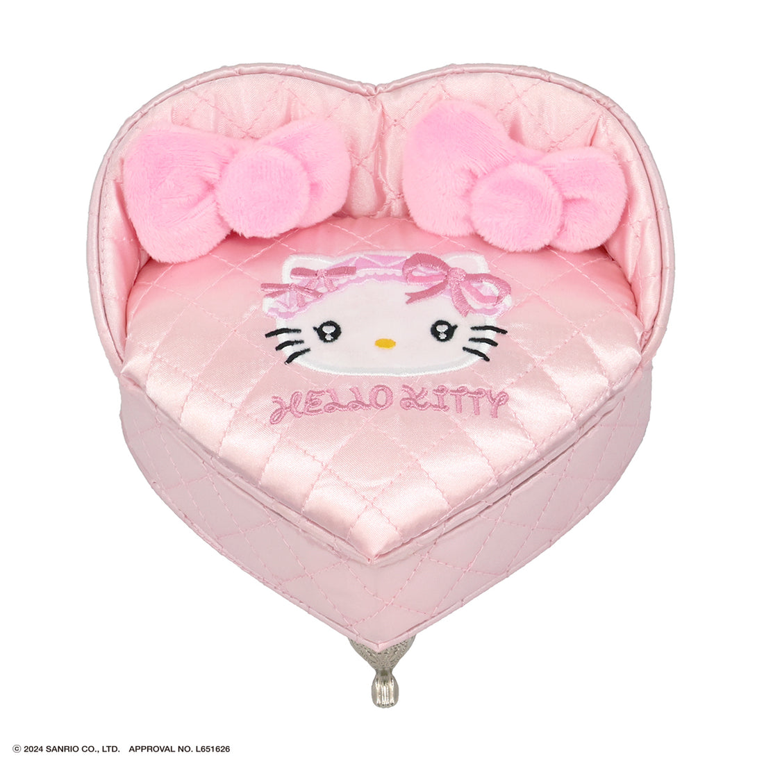 Hello kitty凯蒂猫｜Sanrio Accessory Case - Hello Kitty 50th Anniversary50周年纪念限定/首饰盒｜约17×15×13cm