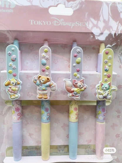 Disney迪士尼｜2024东迪春日复活节限定捏捏泡泡笔4件组 Pen