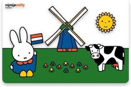 Miffy｜Rosti Mepal Nijntje Placemat Weiland｜44 X 29 Cm approx.