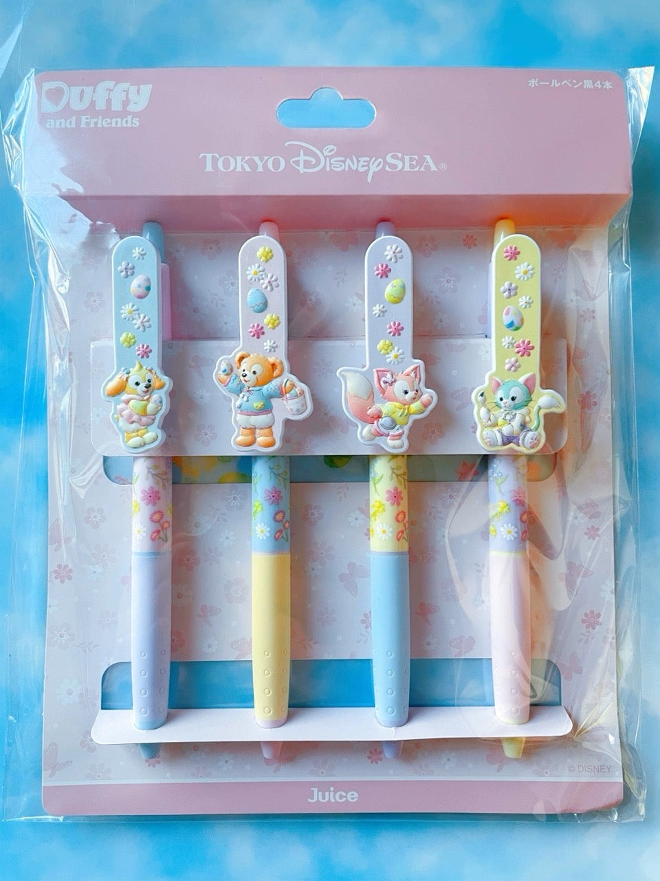 Disney迪士尼｜2024东迪春日复活节限定捏捏泡泡笔4件组 Pen