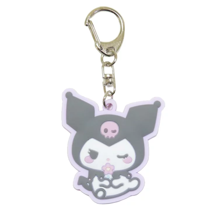 Sanrio｜Flora Rubber Keychain/Keyring｜65×65×3mm approx.