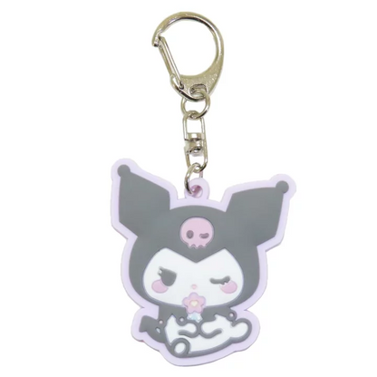 Sanrio｜Flora Rubber Keychain/Keyring｜65×65×3mm approx.