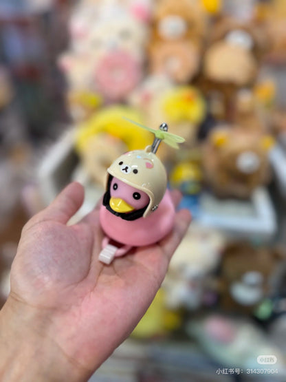 Rilakkuma｜Characters Cycling Duck Mascot ｜ H90 x W55 x D80mm approx.