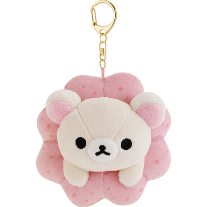 Rilakkuma｜Mister Donut Mascot Holder /Plush Keychain｜110×100×90mm approx.