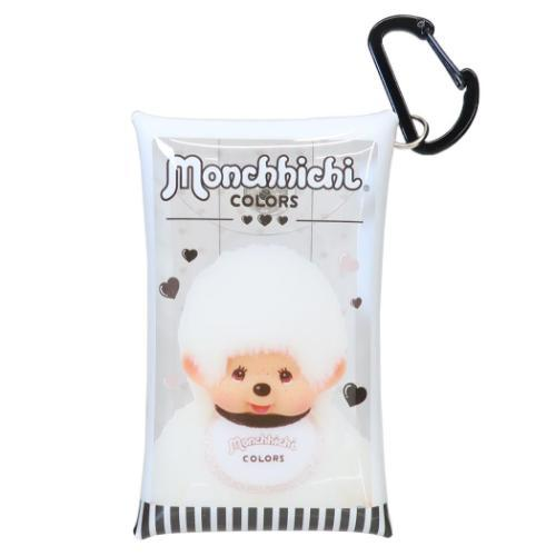 Monchhichi｜Colors Clear Multi Case with Carabiner｜65×115mm approx.