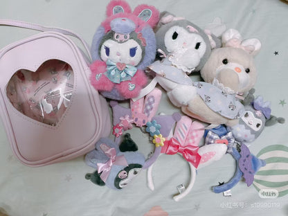 Sanrio｜Spring Rabbit Secret Mini Headband Mascot Holder mystery bag/blind box/All 8 types｜1pcs