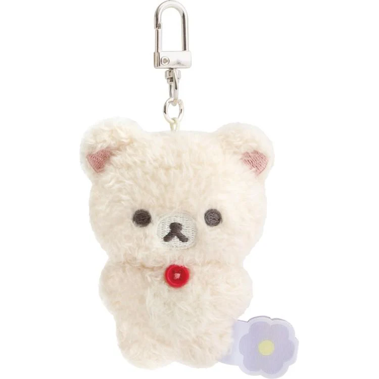 Rilakkuma｜Flower Burasage Plush Strap Plush Toy ｜80×60×30mm aprrox.