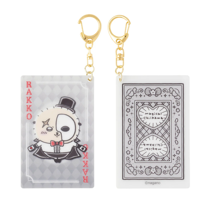 chiikawa｜Magical Chiikawa Playing Card Style Acrylic Keychain｜90×58mm approx.