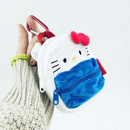 Sanrio｜Characters Backpack-Shaped Pouch｜H13×W10×D3cm approx.