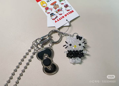 Sanrio｜Hello Kitty x me% mini Keychain/Keyring
