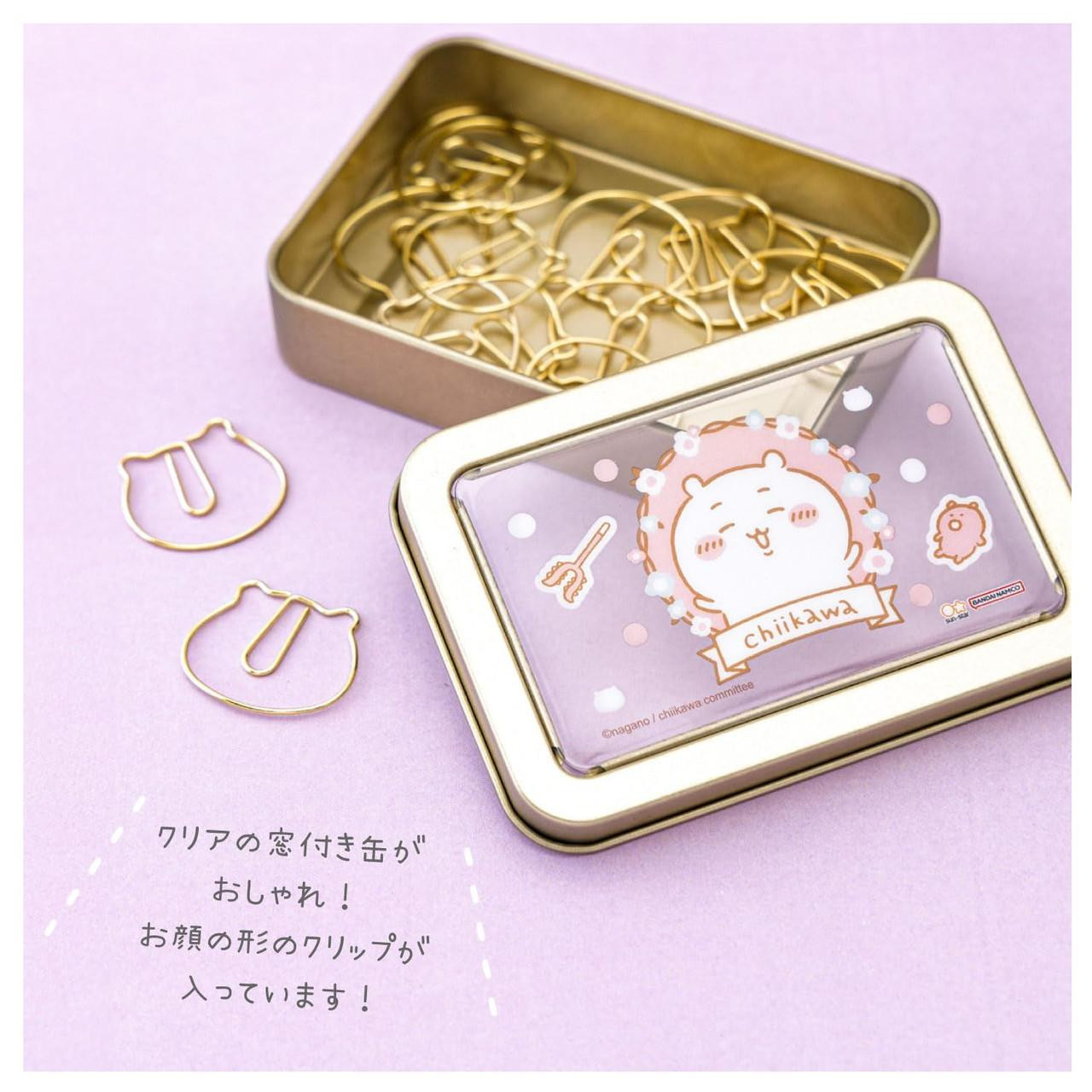 Chiikawa｜Paper Clip &amp; Case｜ 101×70×20mm approx.