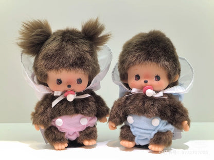 Monchhichi｜Bebichhichi Plush Doll｜S/13 x 8.7 x 6.2 cm approx.✔️