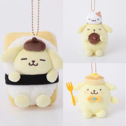 Sanrio｜Kthings Pom Pom Purin Mascot Holder /Plush Keychain｜H12cm approx.