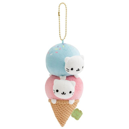 SANX｜“ San-X Town” Mascot Holder /Plush Keychain｜H130 x W60 x D60mm approx.