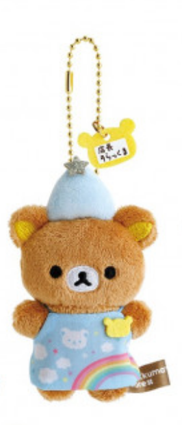 Rilakkuma｜Store Manager Mascot Holder /Plush Keychain