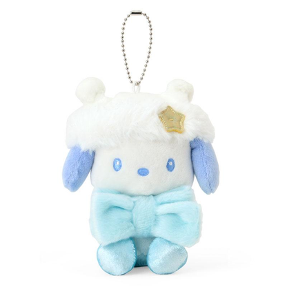 Sanrio｜winter Mascot Holder /Plush Keychain｜12.5cm x 7cm x 15cm approx.